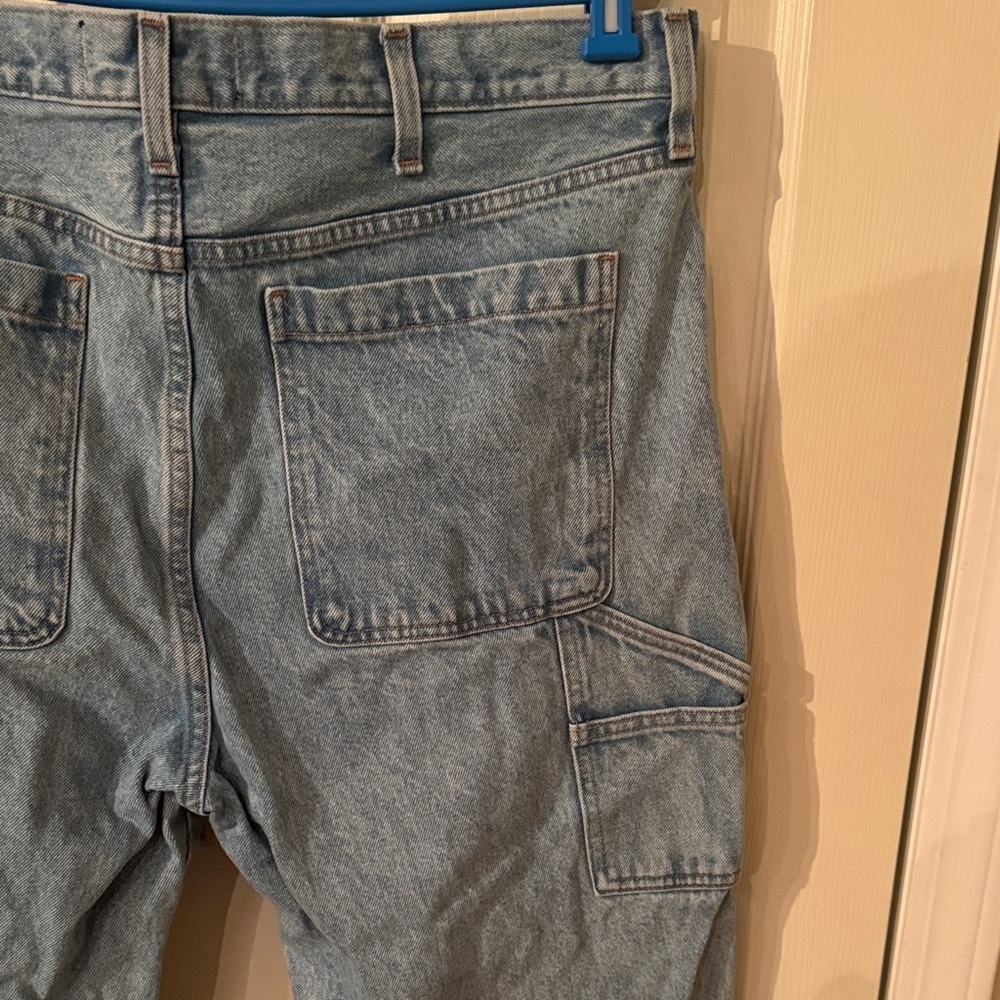 Abercrombie & Fitch Light Blue Rigid Denim Jeans 36x30 - Picture 5 of 6